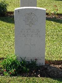 Salonika (Lembet Road) Military Cemetery - Poulson, William Charles Frederick